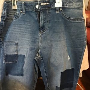 Patchwork jeans